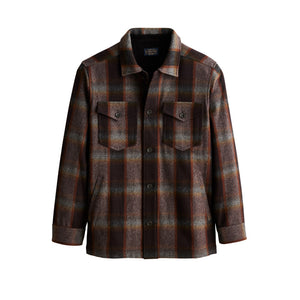 PENDLETON | LAWSON WOOL COAT | BROWN/GREY MIX