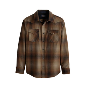 PENDLETON | CANYON SHIRT | OLIVE/ BROWN